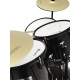 Dimavery - DS-200 Drum set, black 4
