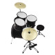 Dimavery - DS-200 Drum set, black 8