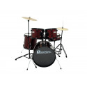 Dimavery - DS-200 Drum set, wine red