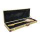 Dimavery - Wooden Case for E-Guitars, tweed 6