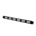 Omnitronic - Front Panel Z-19U-shaped+ventilation 1U