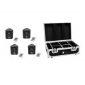 Eurolite - Set 4x AKKU TL-3 TCL QuickDMX + Case with charging function