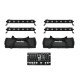 Eurolite - Set 4x LED BAR-6 QCL RGBW + 2x Soft Bag + Controller 2