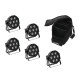 Eurolite - Set 5x LED SLS-7 HCL Spot + Soft Bag 2