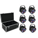 Eurolite - Set 6x LED PARty Spot + Case TDV-1 2