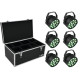 Eurolite - Set 6x LED PARty TCL Spot + Case TDV-1 2