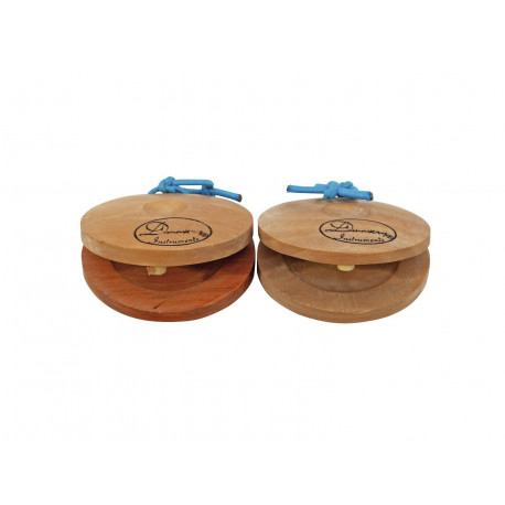 Dimavery - Castanets, wood 2x 1
