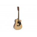 Dimavery - DR-612 Western guitar 12-string, nature
