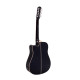 Dimavery - DR-612 Western guitar 12-string, black 2