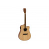 Dimavery - JK-500 Western guitar, Cutaway, nature 1