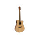Dimavery - JK-500 Western guitar, Cutaway, nature 6