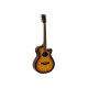 Dimavery - AW-400 Western guitar, sunburst 1