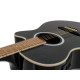 Dimavery - AW-400 Western guitar, black 8