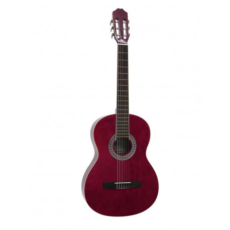 Dimavery - AC-303 Classical Guitar, red 1