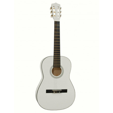 Dimavery - AC-303 Classical Guitar 3/4, white 1