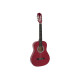 Dimavery - AC-303 Classical Guitar 3/4, red 1