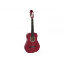 Dimavery - AC-303 Classical Guitar 3/4, red