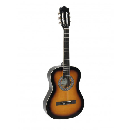 Dimavery - AC-303 Classical Guitar 3/4 sunburst 1