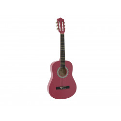 Dimavery - AC-303 Classical Guitar 1/2, pink 1