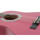 Dimavery - AC-303 Classical Guitar 1/2, pink 3