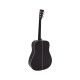 Dimavery - STW-40 Western guitar, black 6
