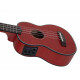 Dimavery - UK-100 Soprano ukulele, flamed red 3