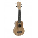 Dimavery - UK-400 Ukulele soprano "Zebrawood"