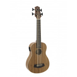 Dimavery - UK-700 Bass Ukulele, Zebra 1