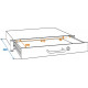 Omnitronic - Rack Drawer with Lock 1U 7