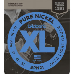 D'addario - EPN21 PURE NICKEL JAZZ LIGHT [12-51] 1