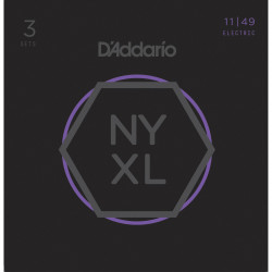 D'addario - NYXL1149 MEDIUM [11-49] PACK 3 JUEGOS 1