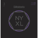 D'addario - NYXL1149 MEDIUM [11-49] PACK 3 JUEGOS