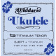 D'addario - EJ87T TITANIUM UKULELE TENOR 1