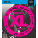 D'addario - ESXL170 XL NICKEL WOUND DOBLE BOLA [45-100]