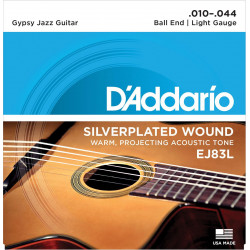 D'addario - EJ83L GYPSY JAZZ BALL END LIGHT [10-44] 1