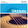 D'addario - EJ38 - PHOSPHOR BRONZE LIGHT 12 STRING [10-47] 1