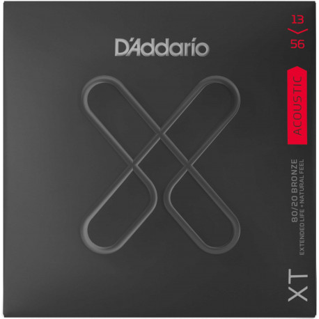D'addario - XTAPB1356 ACOUSTIC GUITAR PHOSPHOR BRONZE XT COATED 1