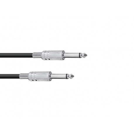 Omnitronic - Jack cable 6.3 mono 1m bk 1