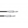 Omnitronic - Jack cable 6.3 mono 6m bk 1