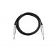 Omnitronic - Jack cable 6.3 mono 1m bk ROAD 6