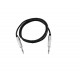 Omnitronic - Jack cable 6.3 stereo 1m bk ROAD 7