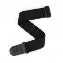 Planetwaves - PAD LOCK GUITAR STRAP BLACK