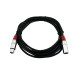 Omnitronic - XLR cable 3pin 5m bk/rd 2