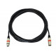 Omnitronic - XLR cable 3pin 7.5m bk/rd 6