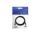 Omnitronic - XLR cable 3pin 3m 90° bk 3