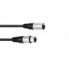 Omnitronic - XLR cable 5pin 1.5m bk 1
