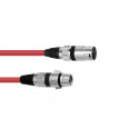 Omnitronic - XLR cable 3pin 3m rd