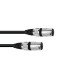 Omnitronic - Adaptercable XLR(M)/XLR(M) 0.2m bk 5