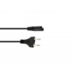Omnitronic - Euro Power Cable 1.5m bk 1