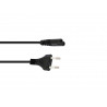 Omnitronic - Euro Power Cable 1.5m bk 1